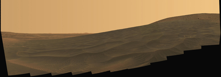 Панорама Марса с аппарата Спирит