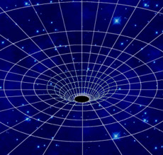 При изучении чёрных дыр физики столкнулись с философскими по сути вопросами, например, какова связь между материей и информацией? В информационном парадоксе речь идёт о нарушении законов квантовой обратимости, то есть исчезновении квантовой информации о частицах, попавших в чёрную дыру (иллюстрация с сайта wwu.edu).