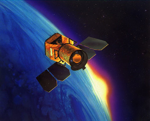 Hubble исследовал Миру на разных длинах волн. Однако, по мнению Марка Сейберта, орбитальный телескоп не заметил её хвоста потому, что не использовался для рассматривания столь далёких её окрестностей. К тому же, у Galex (это он на рисунке) есть дополнительное преимущество - очень широкий угол обзора. Интересно, что от Galex новости приходят крайне редко, но это открытие - одно из немногочисленных - просто эпохальное (иллюстрация с сайта galex.caltech.edu).